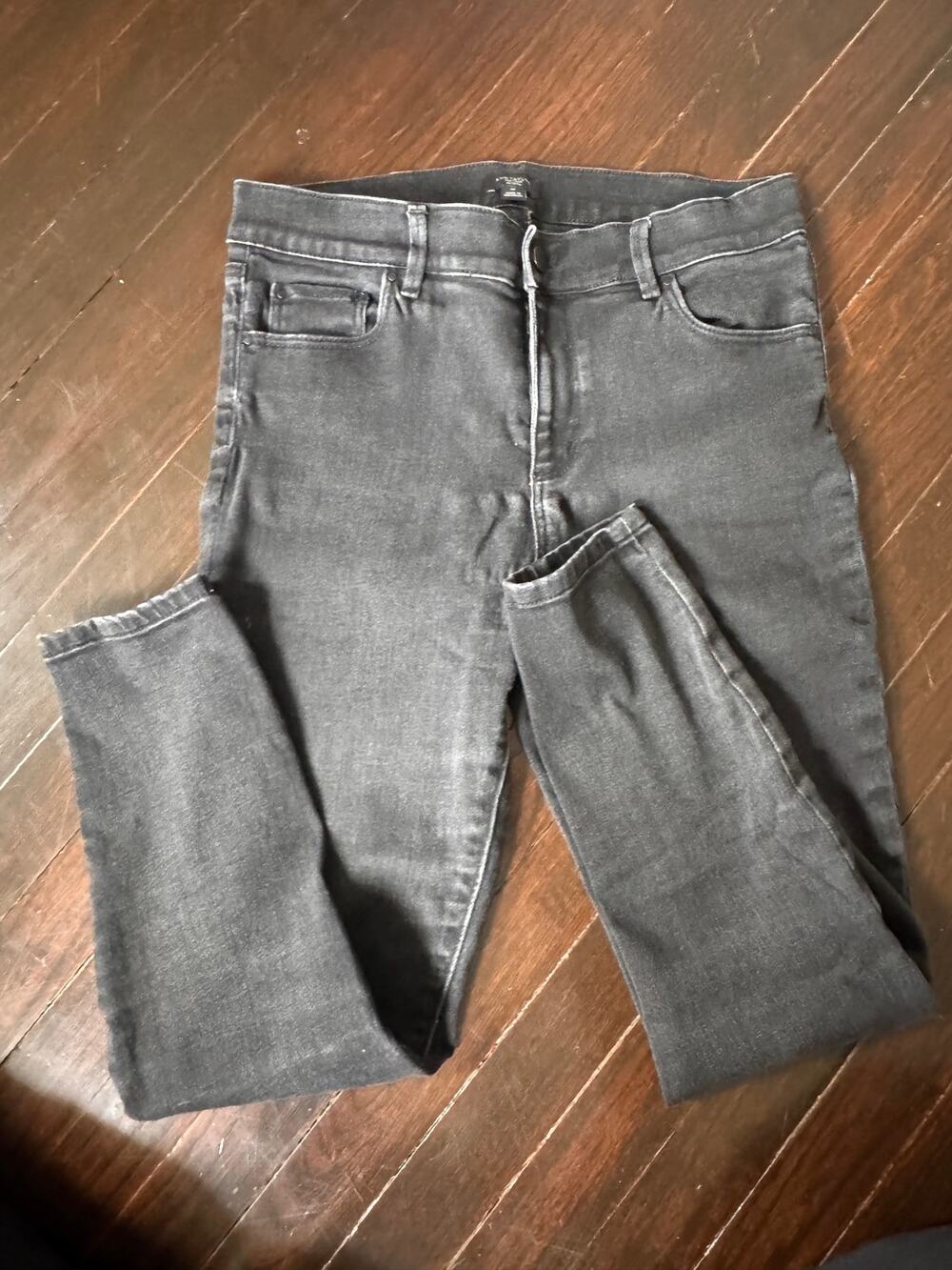 Ann Taylor Factory Petite Black Skinny Jeans Size 10P